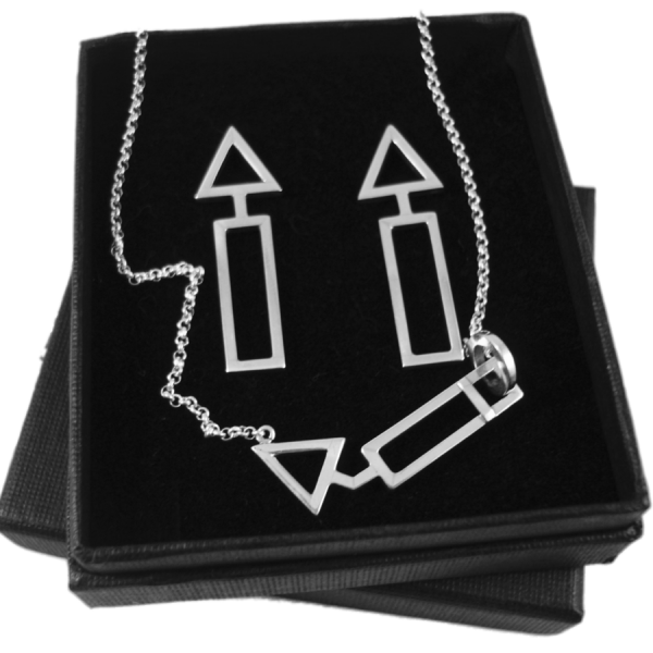 925 Silver Arrow Necklace Silver Chamber Jewellery Store