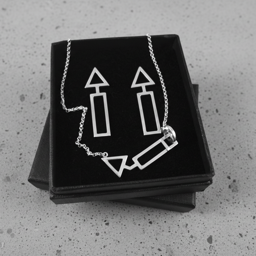 925 Silver Arrow Necklace