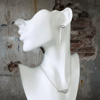 925 Silver Pyramid Pendant Necklace - Silver Chamber Jewellery Store