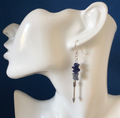 Arrows Sodalite Dangle Earrings