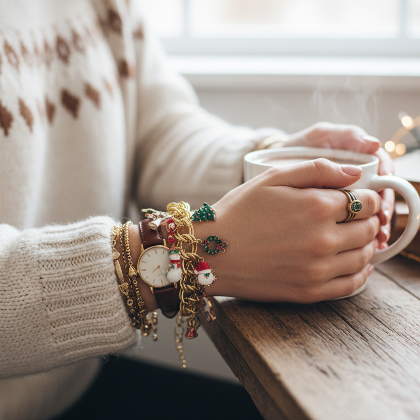 Christmas Charm Bracelet