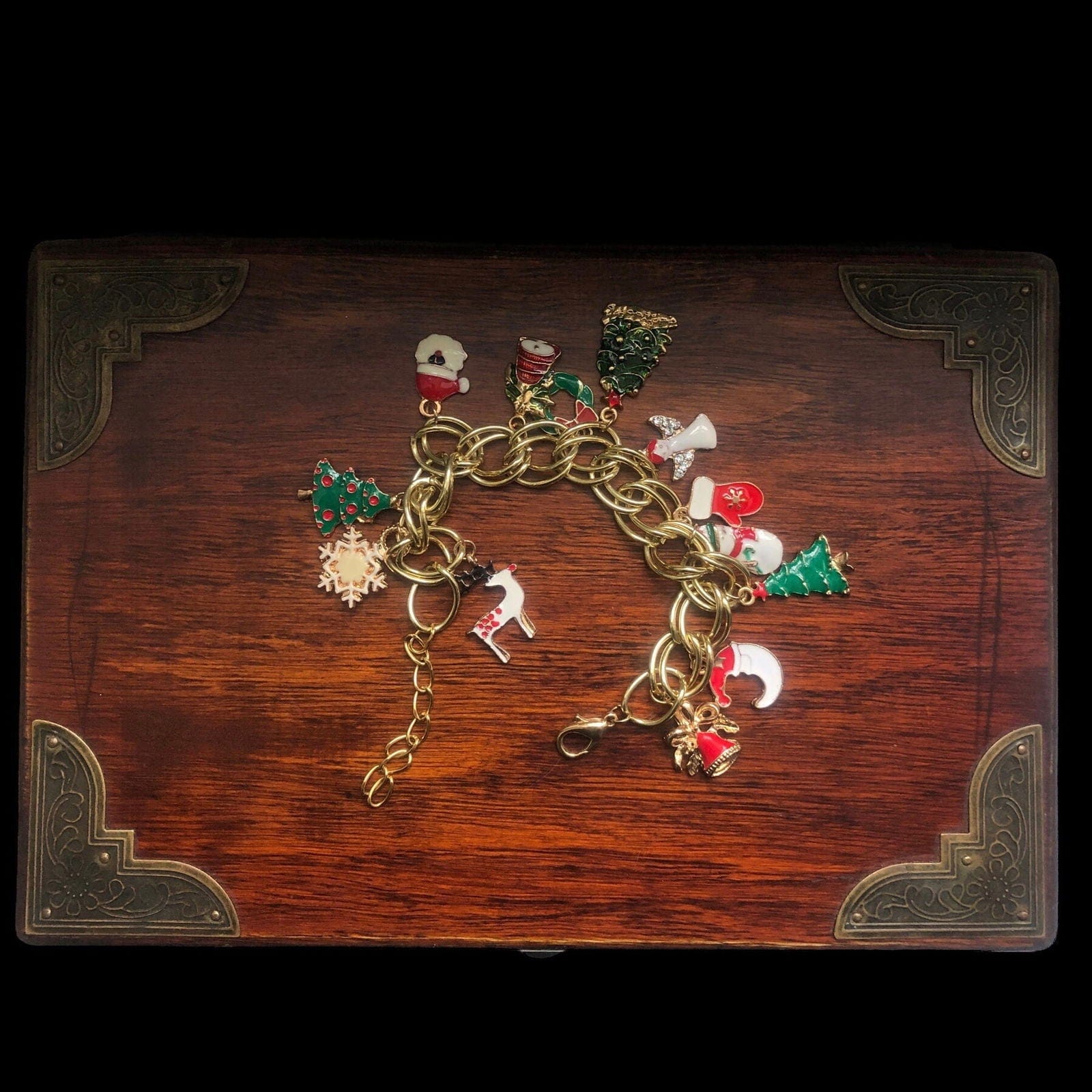 Christmas Charm Bracelet Silver Chamber Jewellery Store