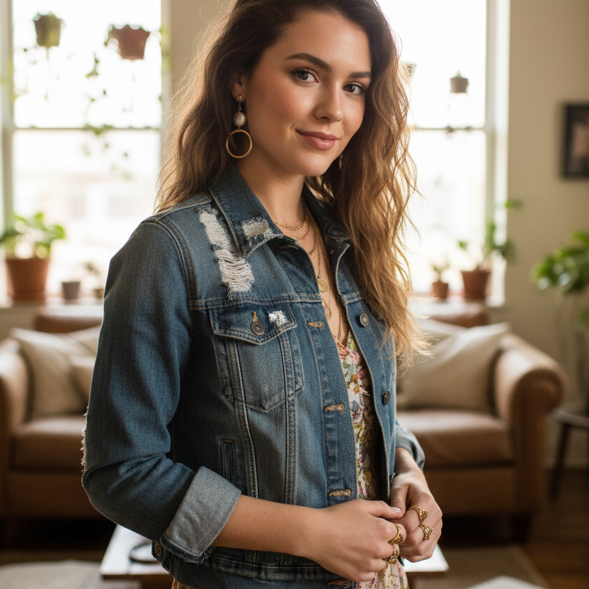 Gold-plated Hoop Earrings With Pearls