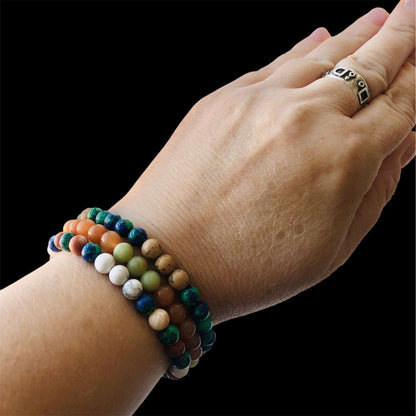 Handmade Aventurine Beaded Bracelet Silver Chamber Jewellery Store