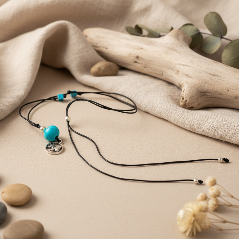 Howlites and Dog Choker Necklace