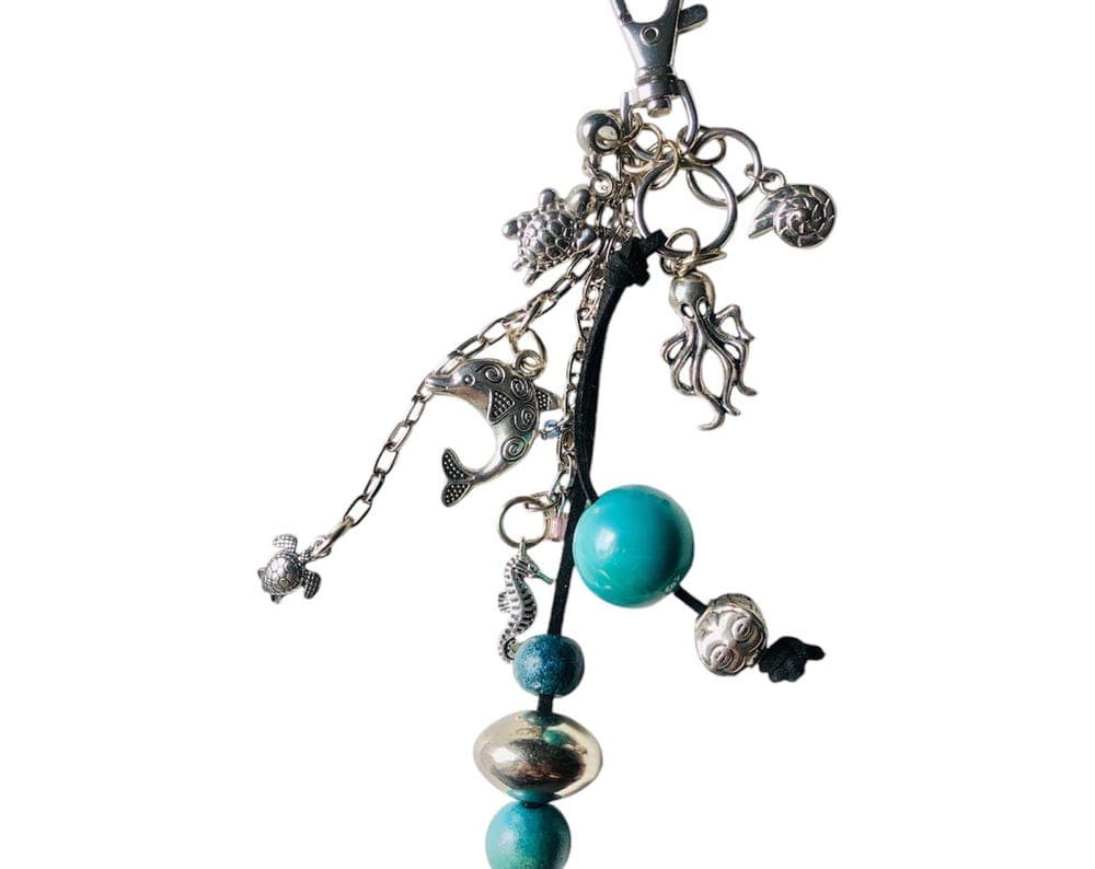 Marine Animals Handmade Keychain / Bag Charm Silver Chamber Jewellery Store