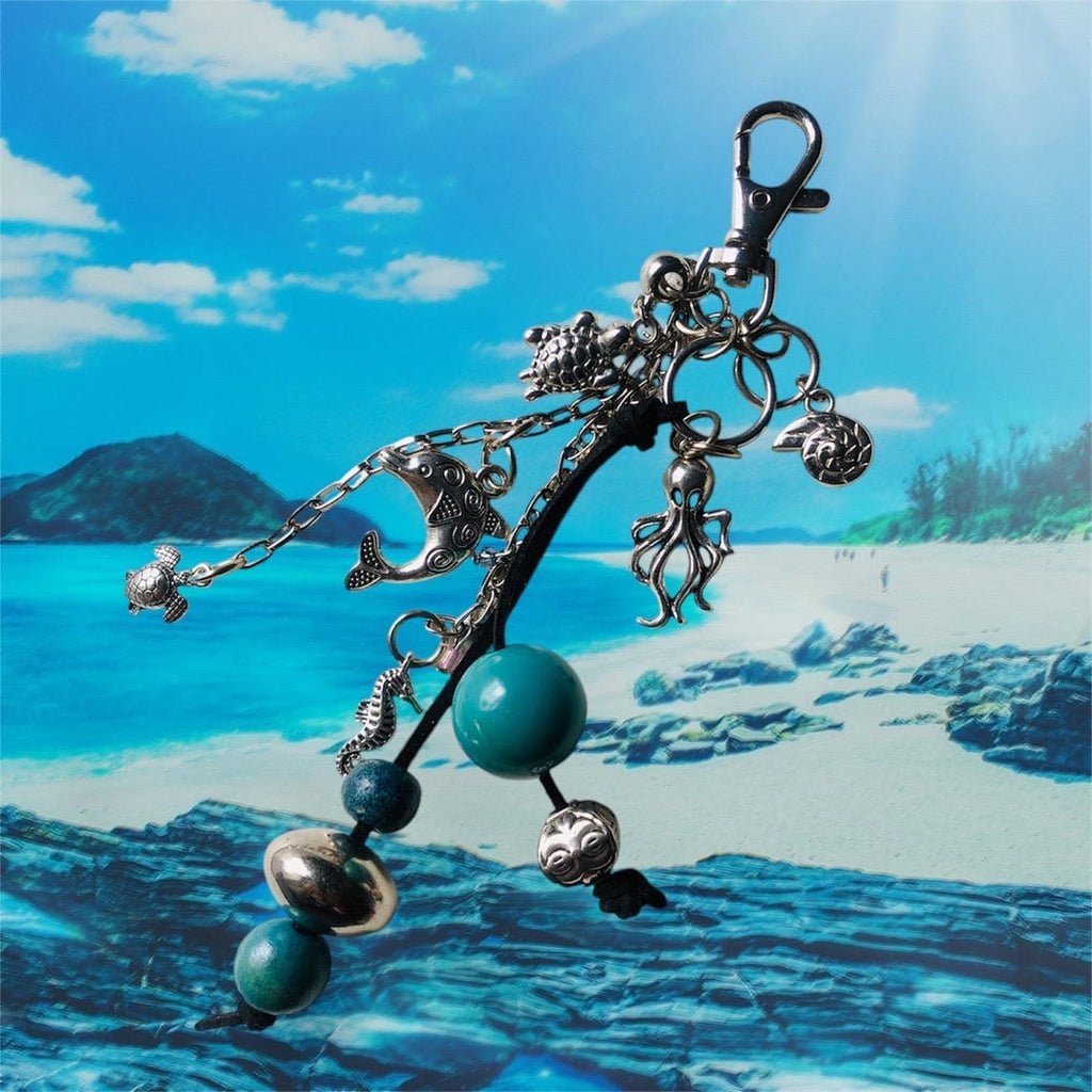 Marine Animals Handmade Keychain / Bag Charm Silver Chamber Jewellery Store