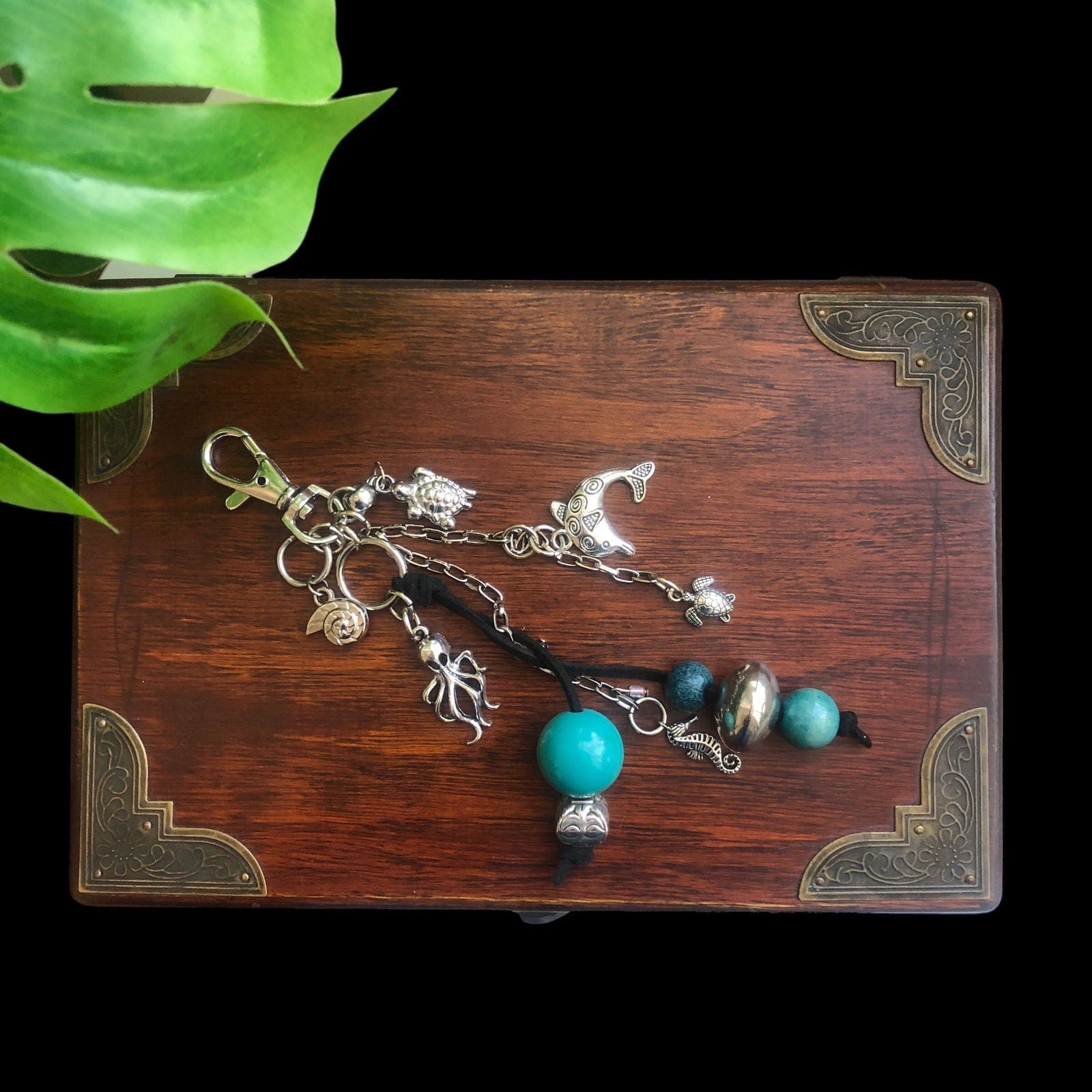 Marine Animals Handmade Keychain / Bag Charm Silver Chamber Jewellery Store