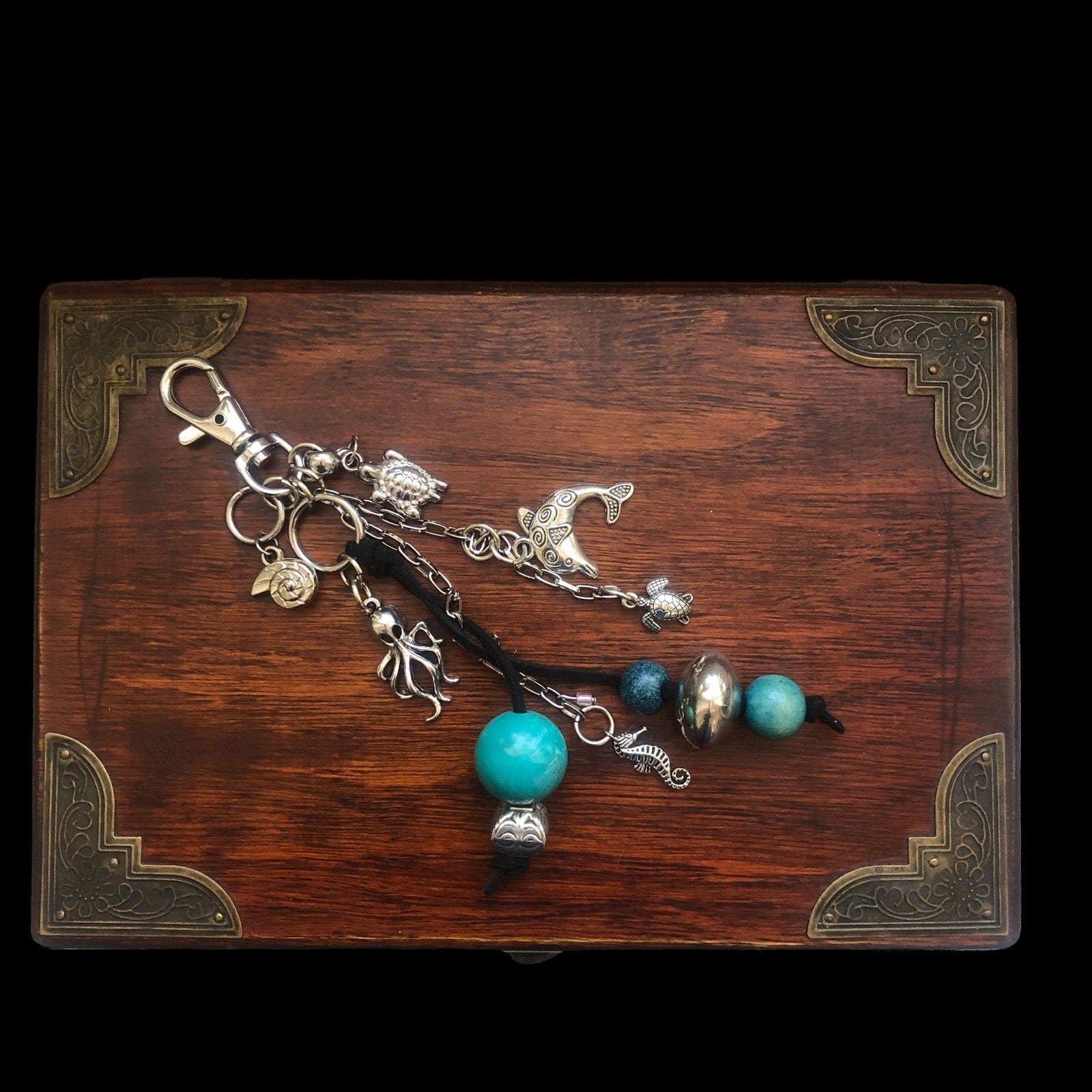 Marine Animals Handmade Keychain / Bag Charm Silver Chamber Jewellery Store