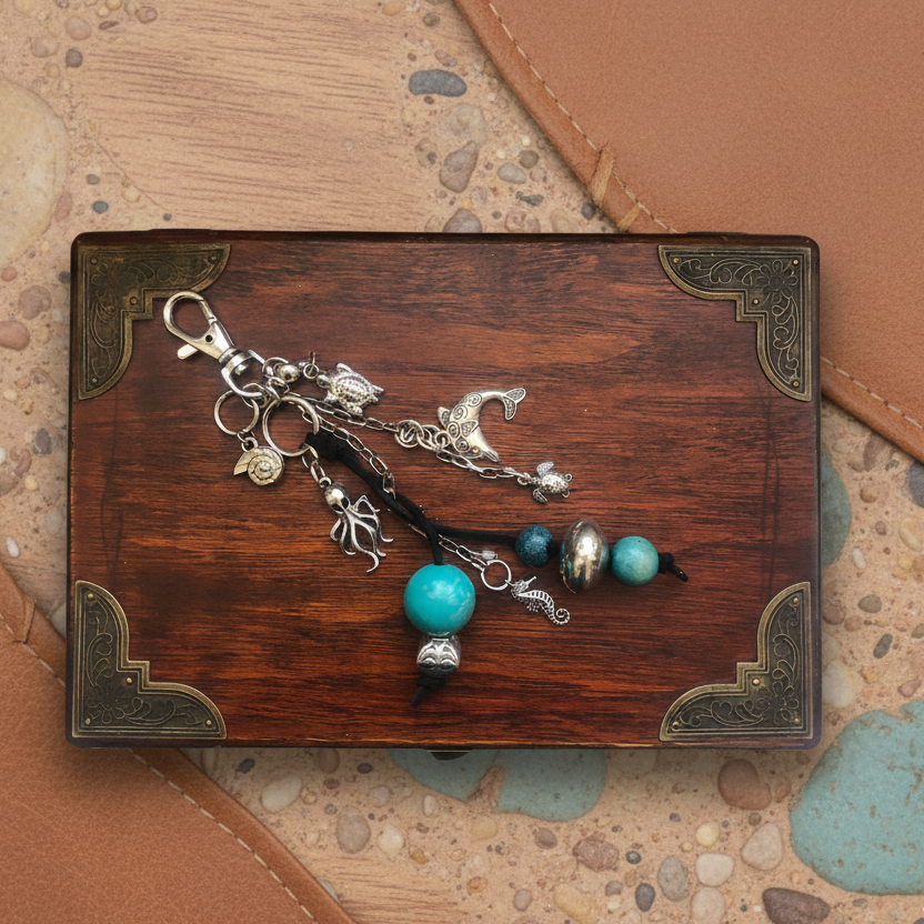 Marine Animals Handmade Bag Charm