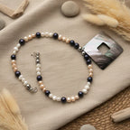 Pearls and Mother Of Pearl Pendant Necklace - Silver Chamber Jewellery Store