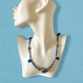 Quartz, Pyrite and Hematite Beaded Choker Necklace - Silver Chamber Jewellery Store