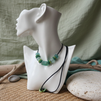 Sea Glass Beaded Necklace