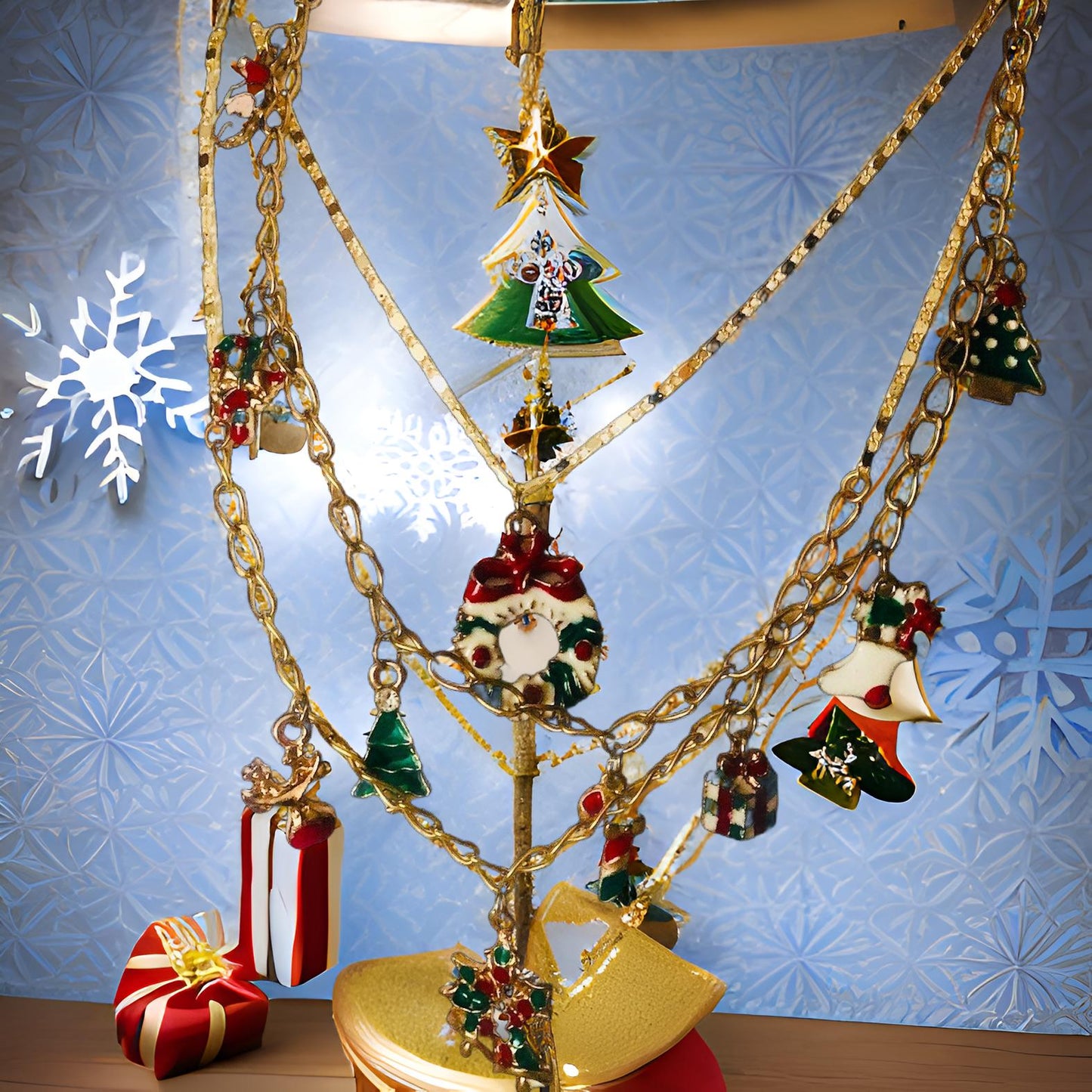 Christmas Chain Necklaces Bundle