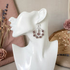 Victorian Style Crystal Hoops - Silver Chamber Jewellery Store