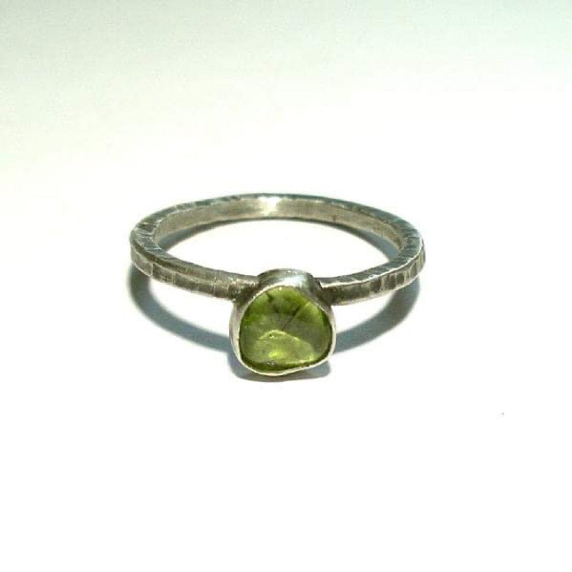 Olivine Single Stone Ring BLITZ